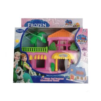 Игровой набор Холодное Сердце, Домик Frozen розовый с пальмой Набор Розовый (20026b) фото