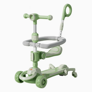 Самокат CITY LINE 4in1 Baby Care 388 (Зелений) фото