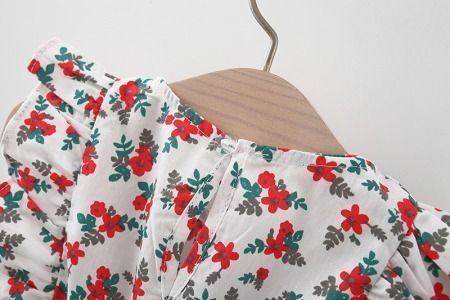 Сукня дитяча з бантиком Little Flower Baby (Червона, 110см) фото