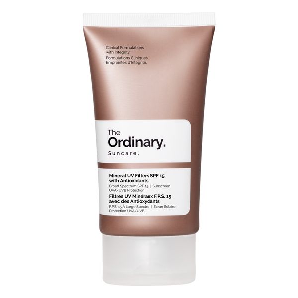 The Ordinary - Мінеральний сонцезахисний крем SPF15 з антиоксидантами - Mineral UV Filters SPF15 with Antioxidants - 50ml фото