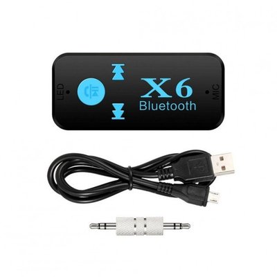 Бездротовий адаптер Bluetooth приймач аудіо ресивер BT-X6 фото