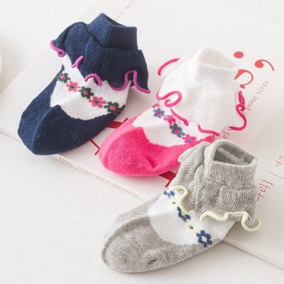 Набір з 3 пар носків Cute (Рожевий 1-2 роки) фото