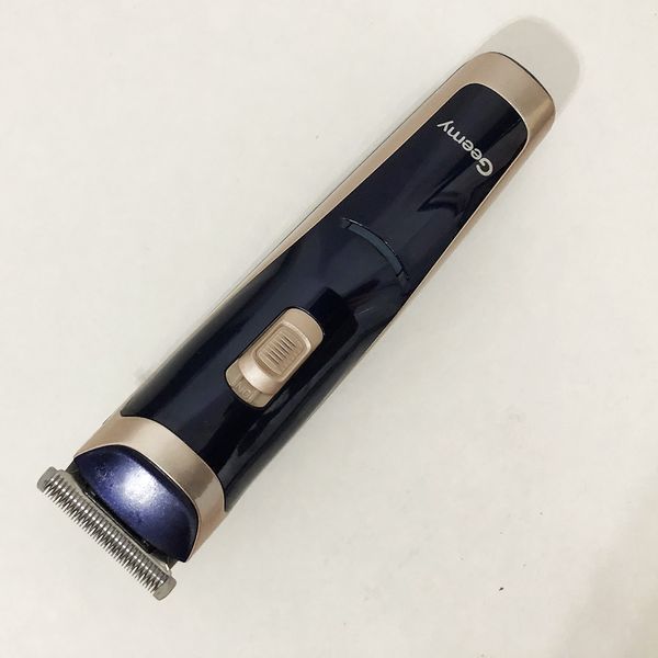 Машинка для стрижки Gemei GM-6005. Колір: синій з бежевим фото