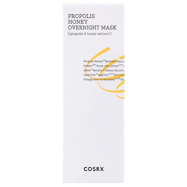 Cosrx - Живильна нічна маска з прополісом - Full Fit Propolis Honey Overnight Mask - 60ml фото