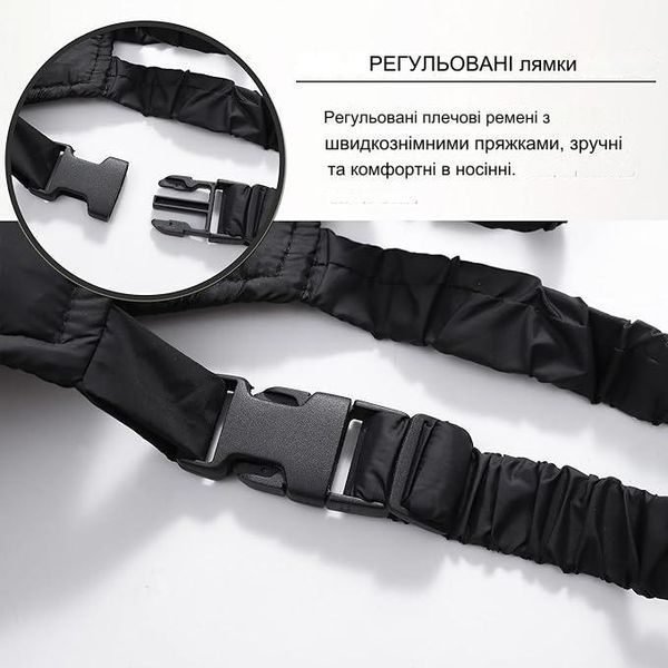 Комбінезон дитячий з темним хутром 2в1 куртка + напівкомбінезон (Чорний 140 см) фото
