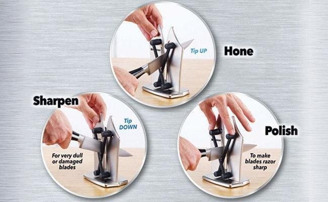 Точилка для кухонных ножей&nbsp;Bavarian Edge Knife Sharpener&nbsp;(ножеточка) фото