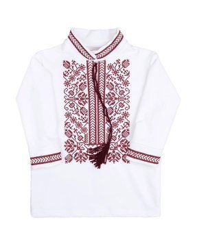 Вишиванка для хлопчиків "Тарас", Молочний, 152 (12 років) фото