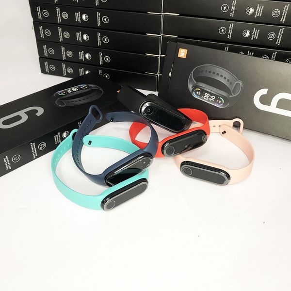 Фітнес браслет FitPro Smart Band M6 (смарт годинник, пульсоксиметр, пульс). Колір: чорний фото