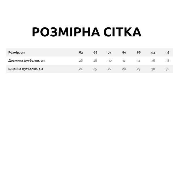 Футболка для хлопчика "Вишиванка 7", Молочний, 62 (3 міс) фото