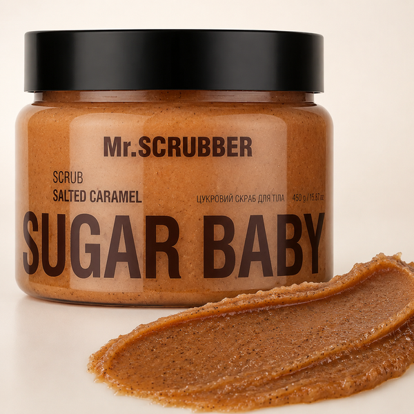 Сахарный скраб для тела Sugar Baby Salted Caramel Mr.SCRUBBER фото