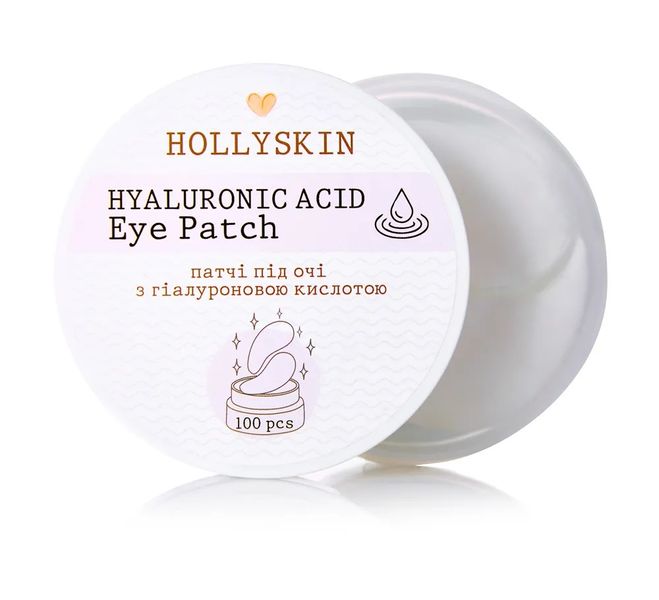 Тканевые патчи под глаза с гиалуроновой кислотой Hyaluronic Acid Eye Patch HOLLYSKIN фото