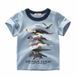 Футболка детская Dinosaur (Светло-синий 100см) фото