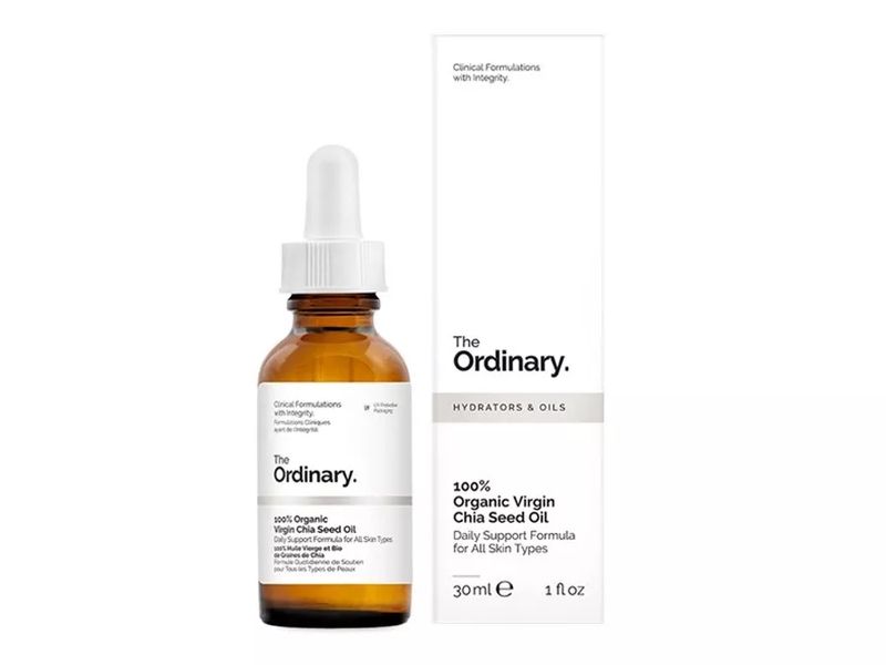 The Ordinary - 100% Organic Virgin Chia Seed Oil - 100% Органічна олія з насіння чіа - 30ml фото