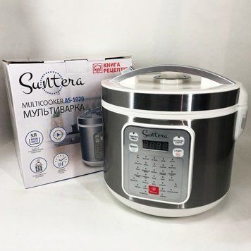 Мультиварка Suntera AS-1020, Багатофункціональна мультиварка, скороварка пароварка мультиварка фото