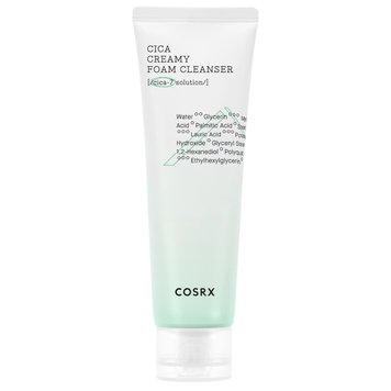 Cosrx - Очищувальна пінка - Pure Fit Cica Creamy Foam Cleanser - 75ml фото