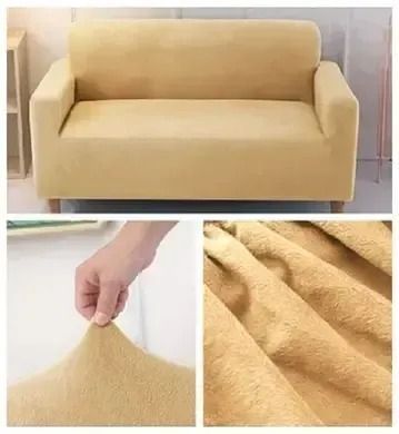 Чехол на 2х местный диван замша - микрофибра Homytex фото