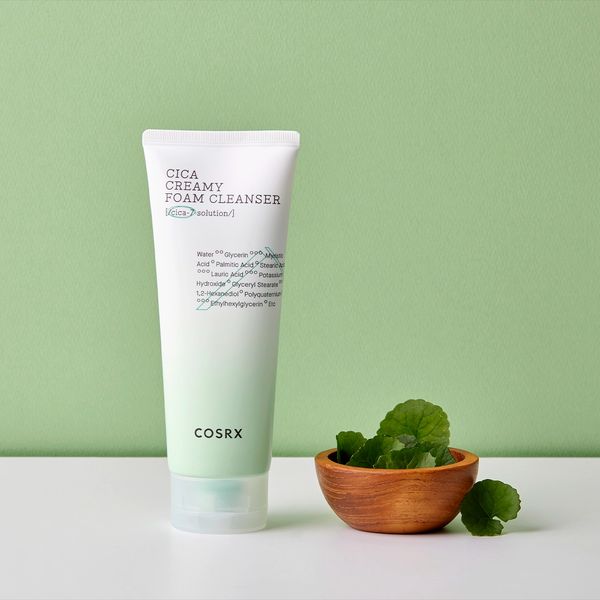 Cosrx - Очищувальна пінка - Pure Fit Cica Creamy Foam Cleanser - 75ml фото