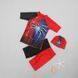 Костюм детский купальный с шапочкой Superhero (Черно-красный 90см) 12109-90см-Черно_красный фото 1