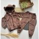 Костюм-трійка теплий Bule Baby коричневий, 90 см che_10578_90 фото 3