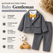 Костюм детский тройка вельветовый Baby Gentleman, 130см, Серый 13125-130см-Сірий фото 2