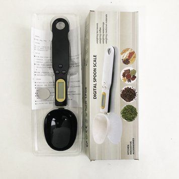 Ваги-ложка цифрові Digital Spoon Scale. Колір чорний фото