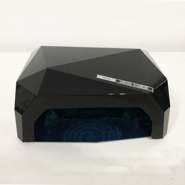 Сушарка для нігтів, лампа для гель лаку UV LAMP CCF + LED. Колір чорний фото