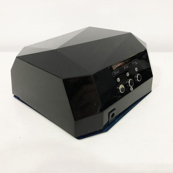 Сушарка для нігтів, лампа для гель лаку UV LAMP CCF + LED. Колір чорний фото