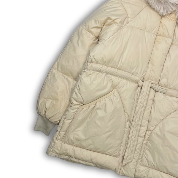 Куртка женская с завязками на поясе Fashion (Бежевый L)   фото