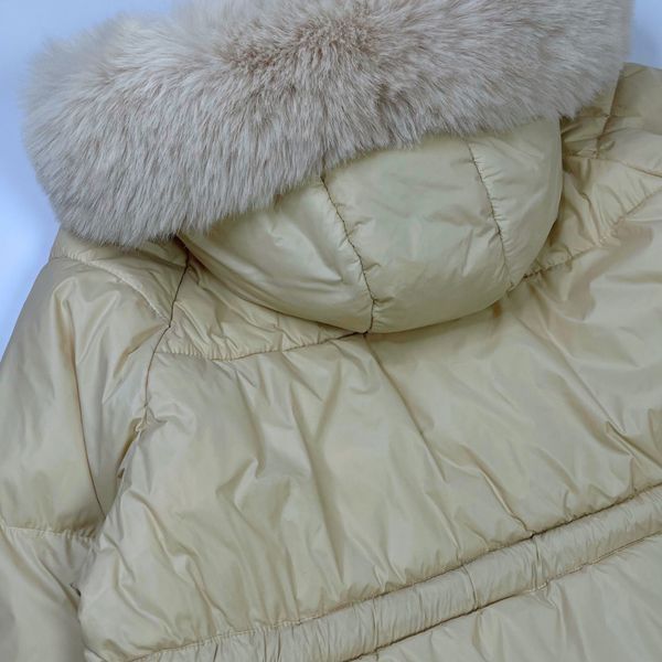 Куртка женская с завязками на поясе Fashion (Бежевый L)   фото