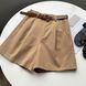 Шорты женские однотонные прямые M Светло-коричневый (а2779) а2779-M-Светло_коричневый фото 18