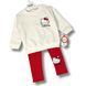 Детский костюм для девочки Hello Kitty - демисезонный повседневный комплект Murat Baby (кофта, лосины), Бело-красный, 4 года, 104см BMB9241-красный-4г-104 фото 4