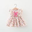 Сукня дитяча з бантиком Little Flower Baby (Рожевий 90см) фото