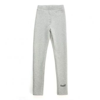 Лосины женские однотонные теплые TnnT One Size Черный (а3698) фото