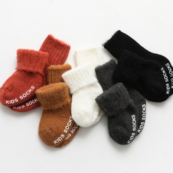 Носки детские теплые однотонные Kids Socks 1-3 года Белый (13021) фото