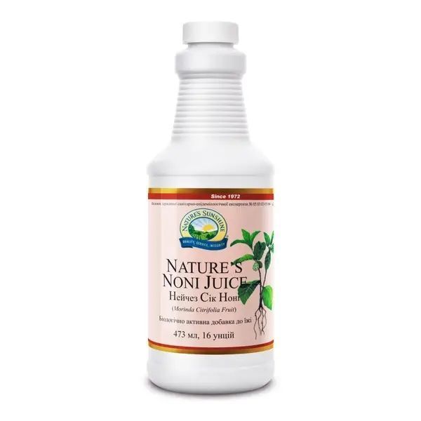 Нейчез Сік Ноні Nature's Noni Juice, NSP, 473 мл фото