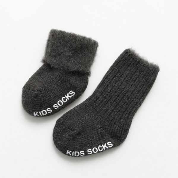 Носки детские теплые однотонные Kids Socks 1-3 года Белый (13021) фото