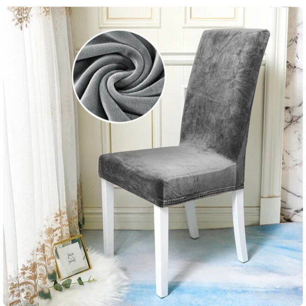 Вельветовий чохол для стільця Diana Textile Velvet 48x55 см фото