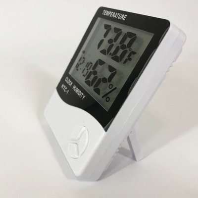 Термогігрометр Generic HTC-1 години будильник метеостанція фото