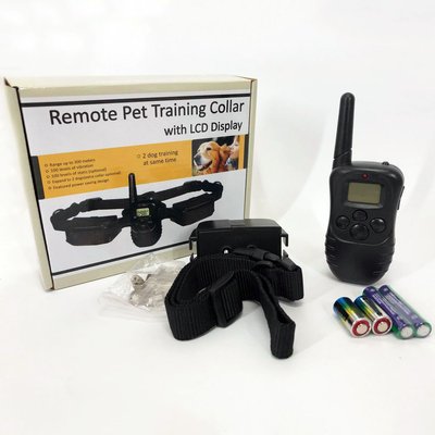 Нашийник для дресирування собак Remote Pet Dog Training з LCD Дисплеєм фото