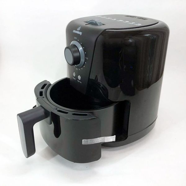 Фритюрниця для дому з таймером Crownberg CB-5541 на 1.5 л безмасляна фритюрниця 1200 Вт фото