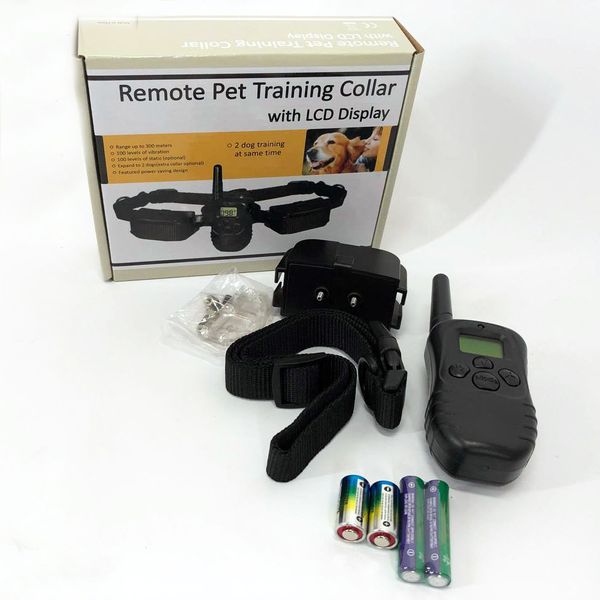 Ошейник для дрессировки собак Remote Pet Dog Training с LCD Дисплеем фото