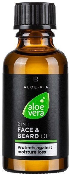 ALOE VIA Aloe Vera Масло для лица и бороды 2в1 30 мл фото