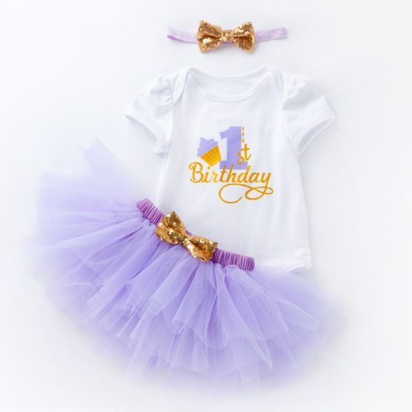 Боді дитяче 1st Birthday 80см Рожевий (4871) фото