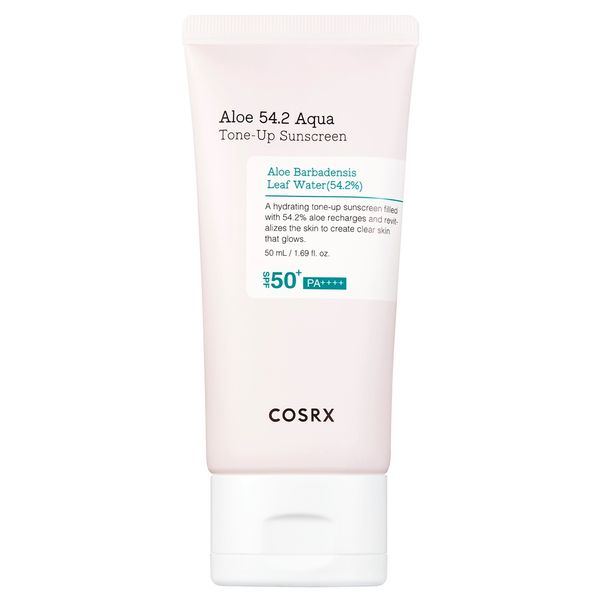 PA++++ - солнцезащитный крем - Aloe 54.2 Aqua Tone-Up Sunscreen - 50ml фото