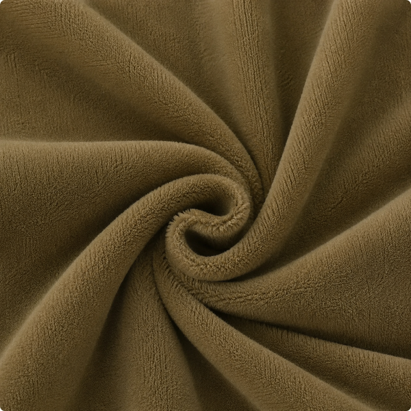 Захисний чохол на двомісний диван з плюшевого велюру Diana Textile, 145-185 см, хакі фото