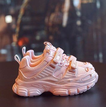 Кросівки дитячі на липучці Torre Shoes Рожевий 32 16652 фото