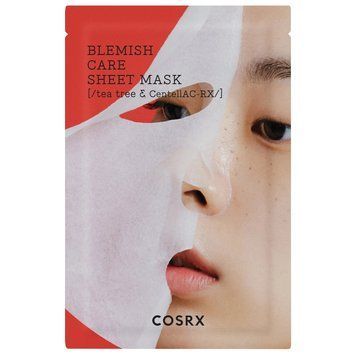 Cosrx - Тканевая маска против недостатков кожи с экстрактом чайного дерева - AC Collection Blemish Care Sheet Mask фото