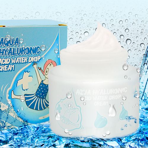 Крем Для Обличчя Зволожуючий Гіалуроновий Elizavecca Aqua Hyaluronic Acid Water Drop Cream, 50 Мл фото