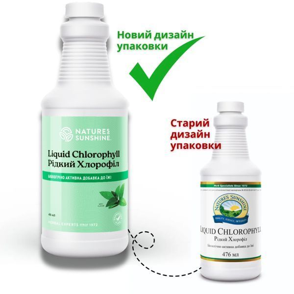 Хлорофилл жидкий (Liquid Chlorophyll) NSP, 476 мл фото
