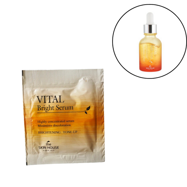Пробник Сыворотка для ровного тона лица The Skin House Vital Bright Serum Ampoule, 2 мл фото